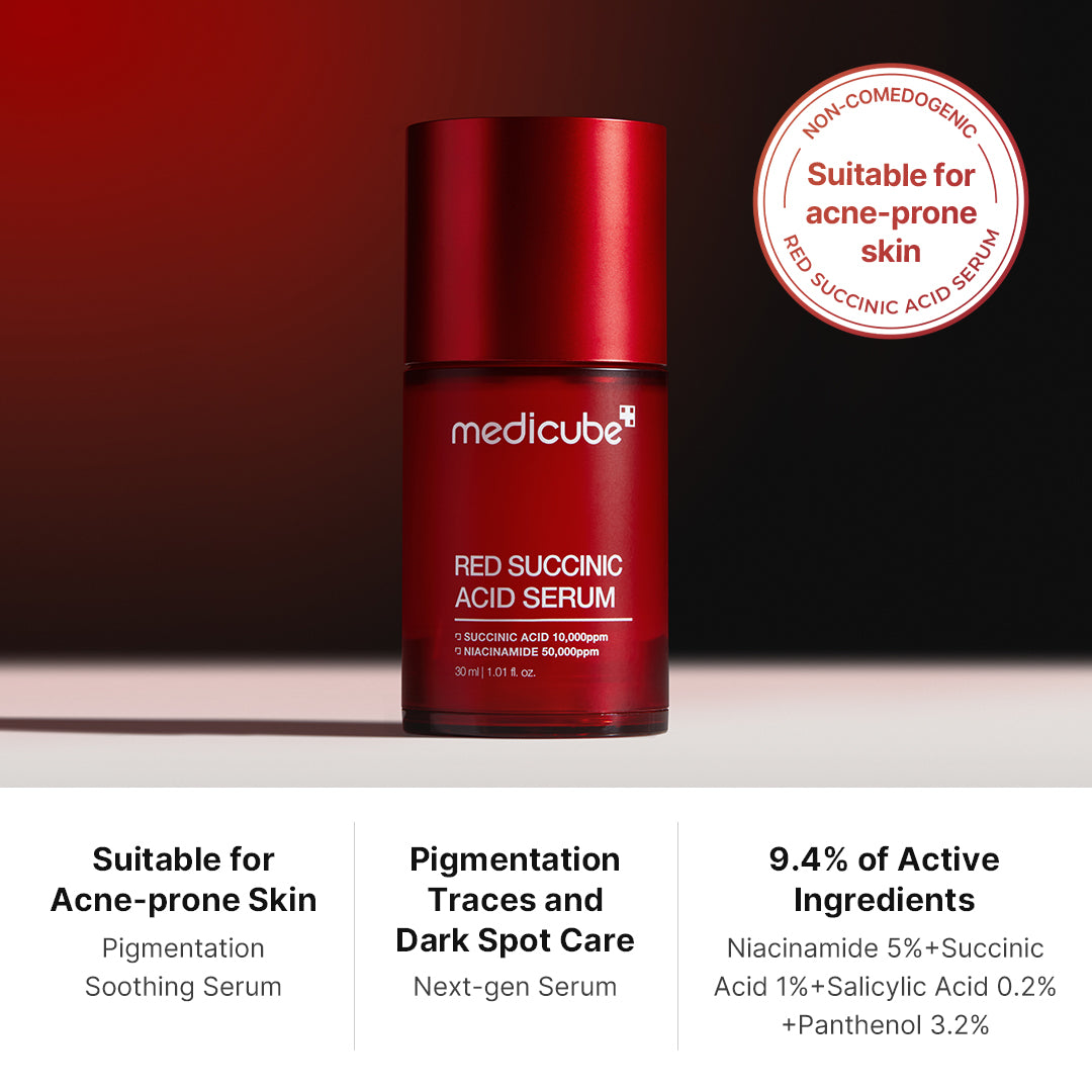 Red Succinic Acid Serum